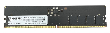 16GB HI-LEVEL DDR5 4800 MHz CL40 HLV-PC38400D5-16G